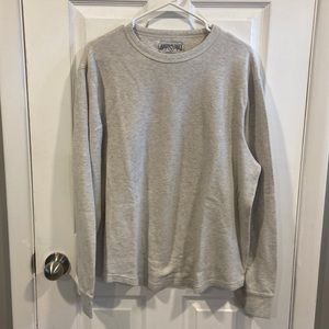 American Eagle Cream Thermal Long Sleeve Size Large